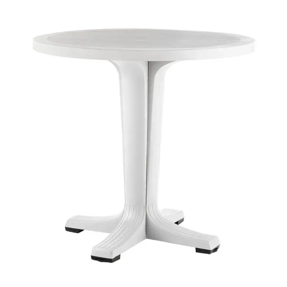 Стол Прованс круглый 80 см белый 800х720мм