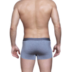 Классические боксеры из меланжевого полотна (Размер: M) (Цвет: темно-серый)