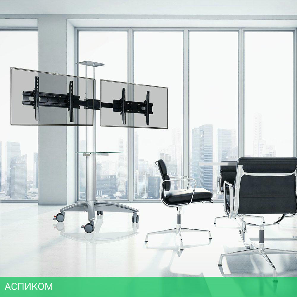 Кронштейн-стойка ARM Media PT-STAND-15 серебристый (10242)