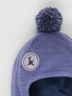 Шлем весенний/осенний вязаный (Деним) БОН-БОН