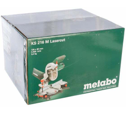 Торцовочная пила Metabo KS 216 M Lasercut