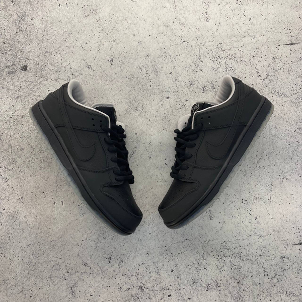 Кроссовки Nike Dunk Low Pro SB skin all black