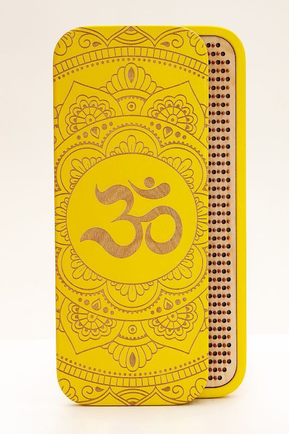 Доска садху Ом большой медные гвозди