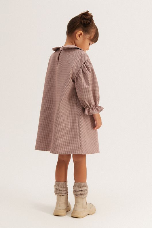 Платье-колокольчик в клеточку / BUG LOVERS