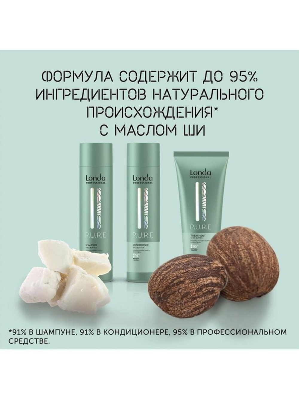 Londa Professional P.U.R.E шампунь, 1000 мл NEW