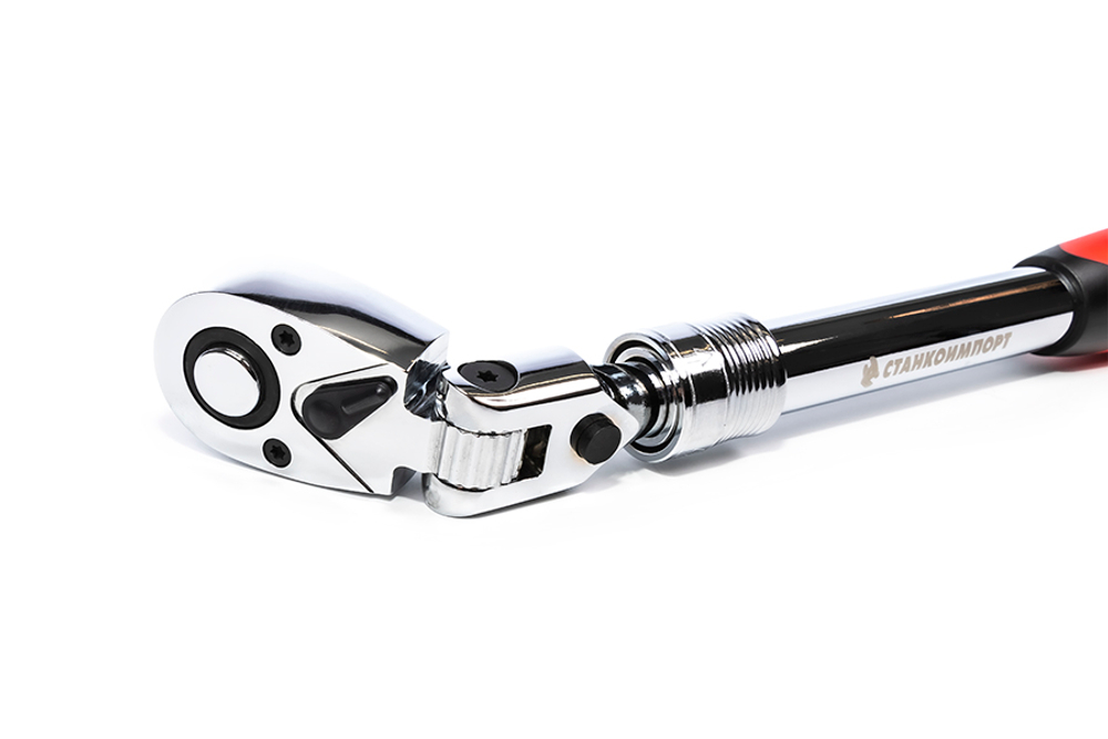 Трещотка телескопическая шарнирная на 1/2" с 72 зубами CS-T.12.60.72TC