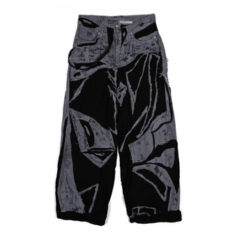 Широкие кастомные джинсы от Ships, S