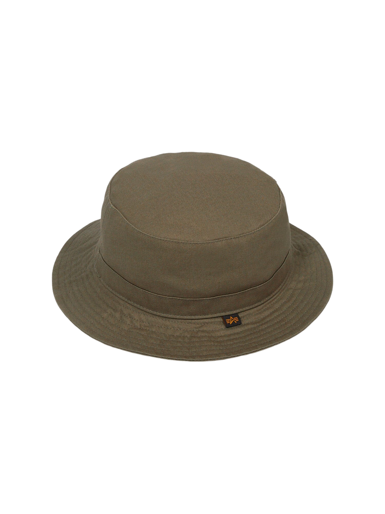 Панама Alpha Industries Cotton Bucket Hat Olive