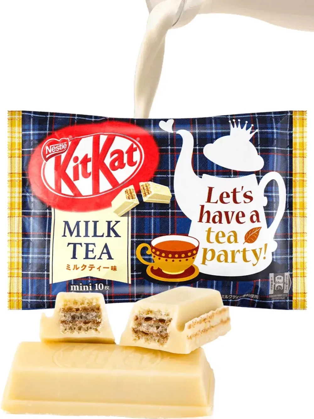Батончики японский КитКат "Чай с молоком" 127 г