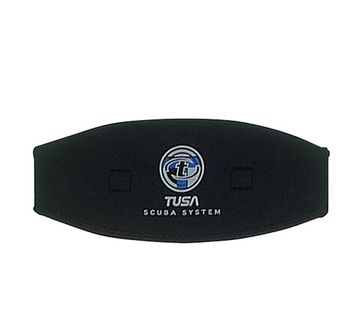 Неопреновый чехол-оголовник TUSA MS-20 для ремешка маски черный
