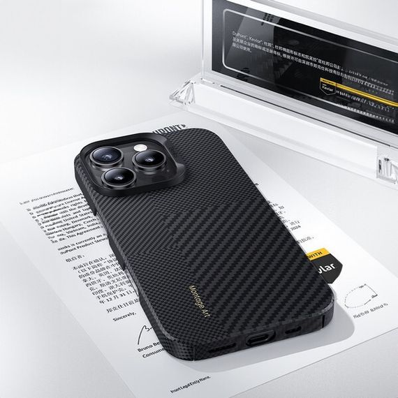 Чехол Benks ArmorAir Montage для iPhone 16 Pro (C.K.FL.AP.BK.MB65) черный