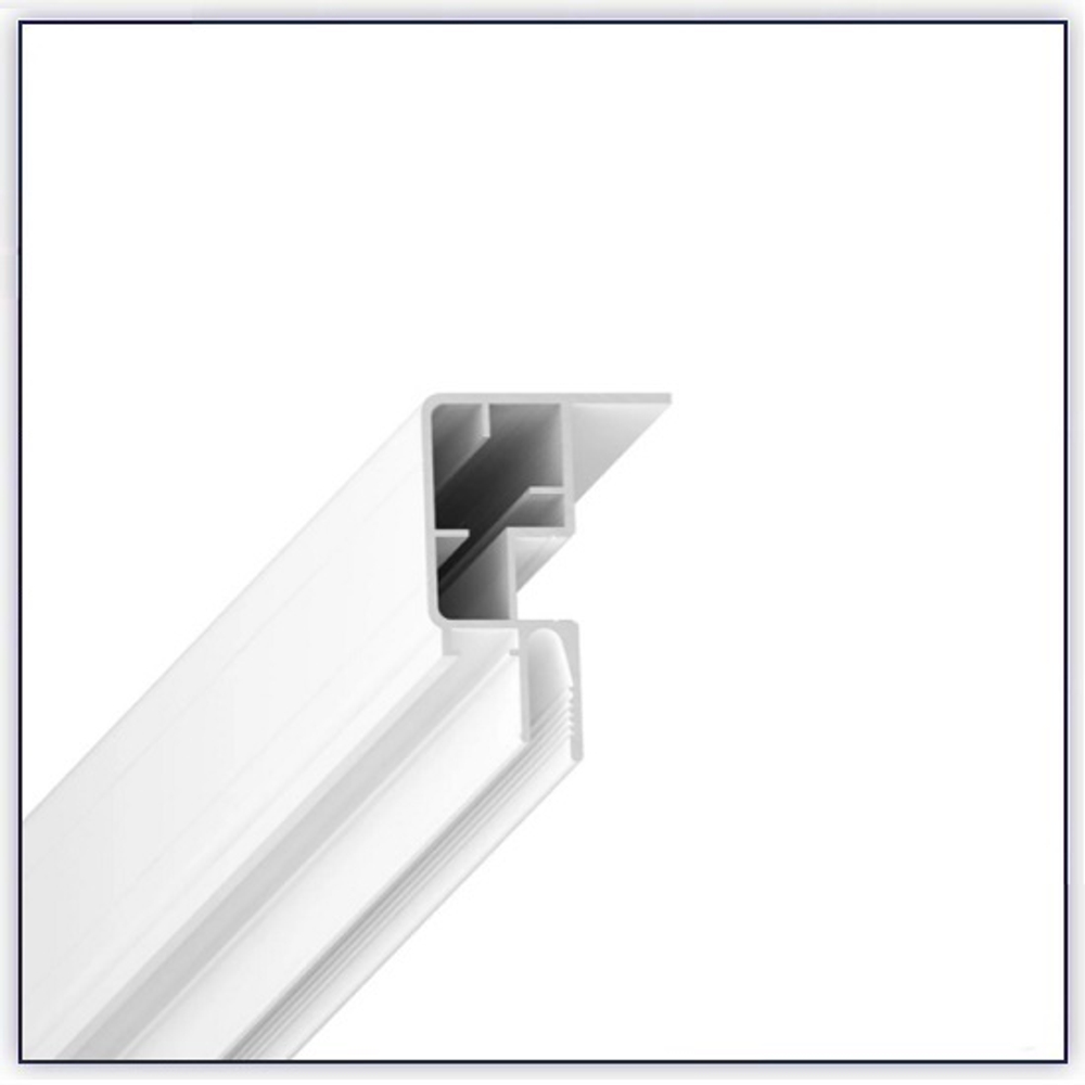 Профиль парящий LumFer Clamp Radium (2.0м) белый, пог. м