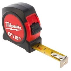 Рулетка Milwaukee метрическая без магнитная 2м/ 6фт