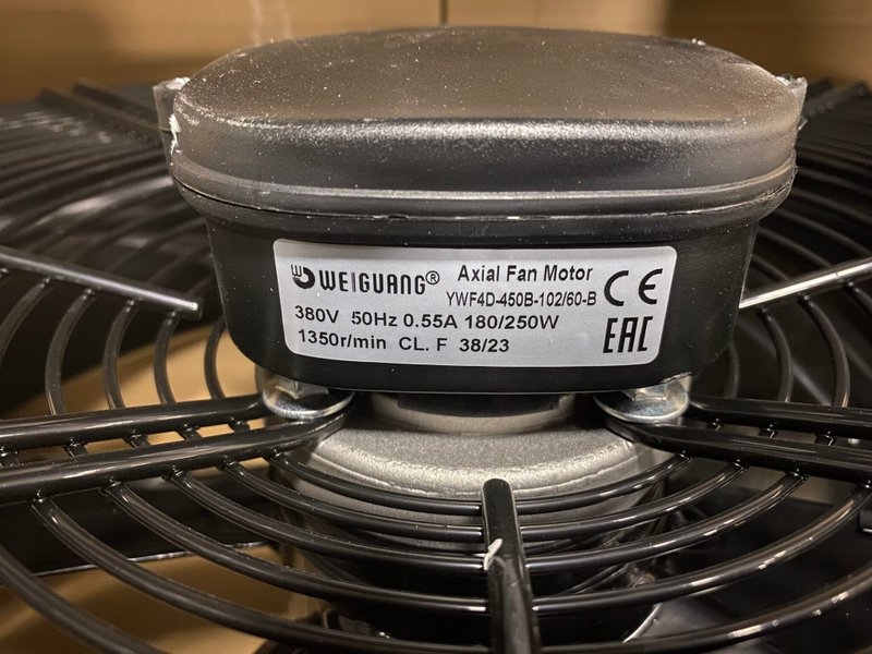 YWF4D-450-B-102/60-B (с настенной панелью)