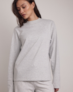 Лонгслив Soft Long-sleeve in Grey Melange