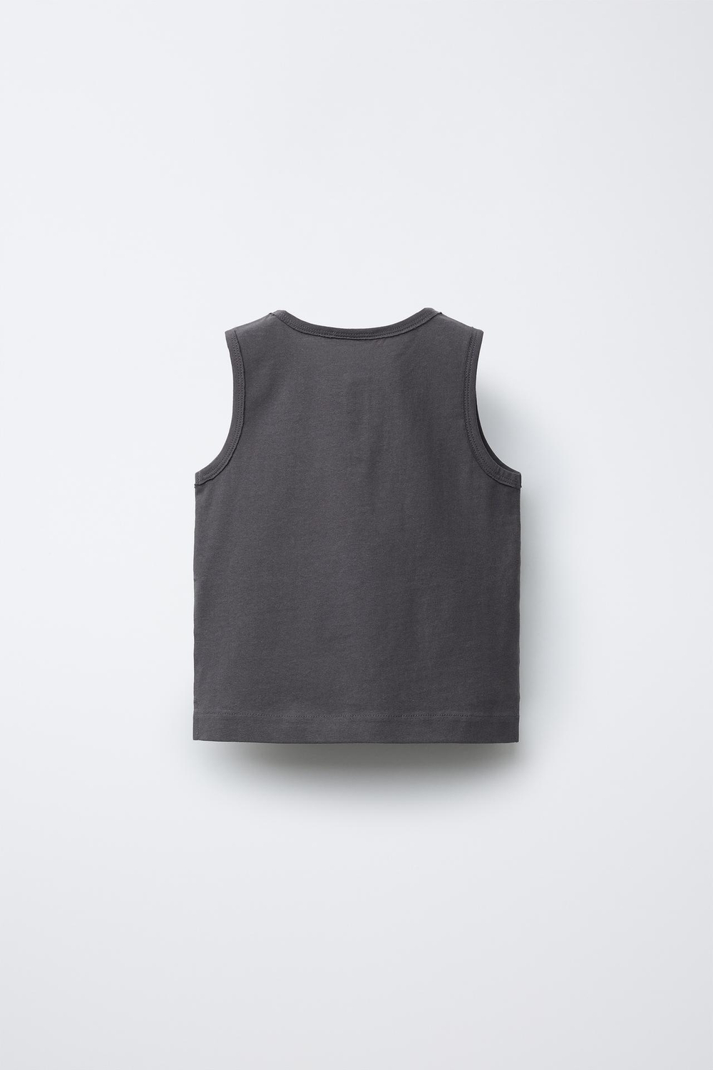 ZARA МАЙКА С ПУГОВИЦАМИ, АНТРАЦИТОВО-СЕРЫЙ