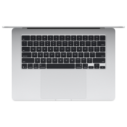 Apple MacBook Air 15" (M4, 10C CPU/10C GPU, 2025), 16 ГБ, 256 ГБ SSD, Серебристый (Silver) Ноутбук
