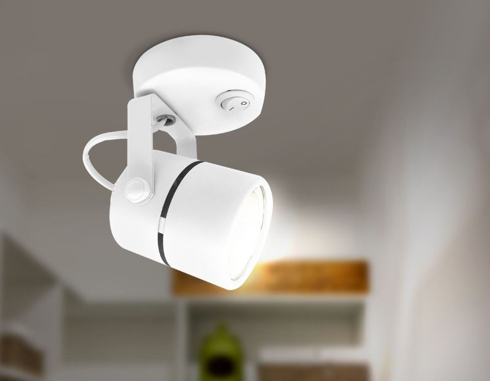 Ambrella Накладной поворотный светильник с выключателем Move TA100