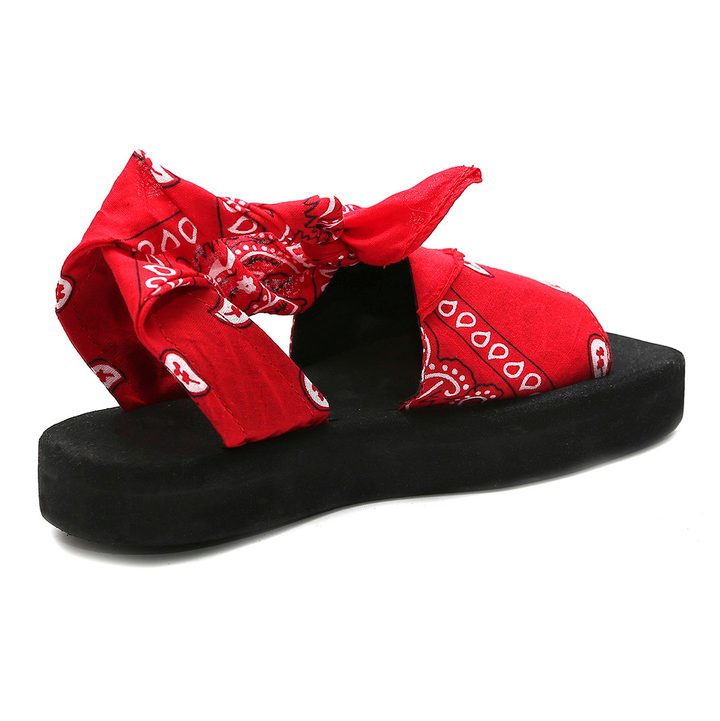 Сандалии «BANDANA RED»
