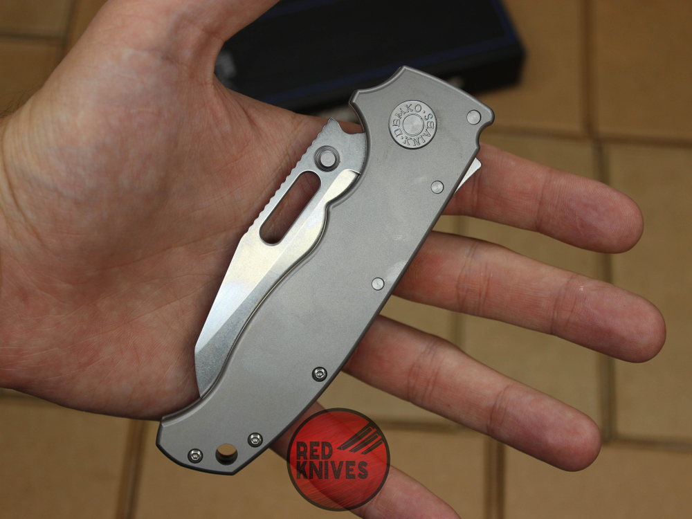 Нож Demko Knives AD-20 Ti SHF А +++ - рукоять титан