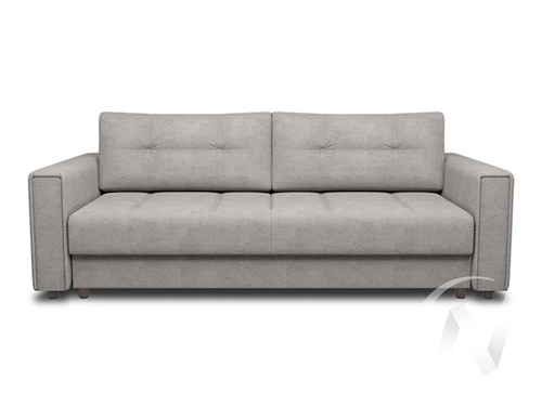 Диван прямой Манхеттен 2 (БД) LUMA 14 (серый)