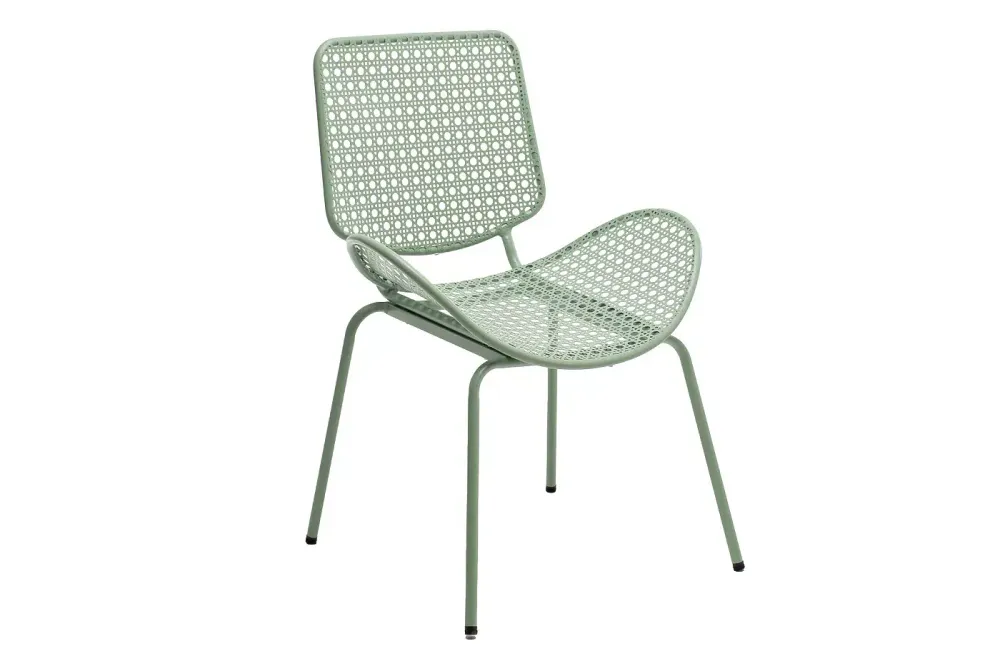 "Гермес" стул стальной, цвет мятный