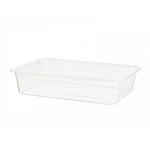 Лоток прямоугольный прозрачный 4,5 л 355*250*73 цвет в ассортименте