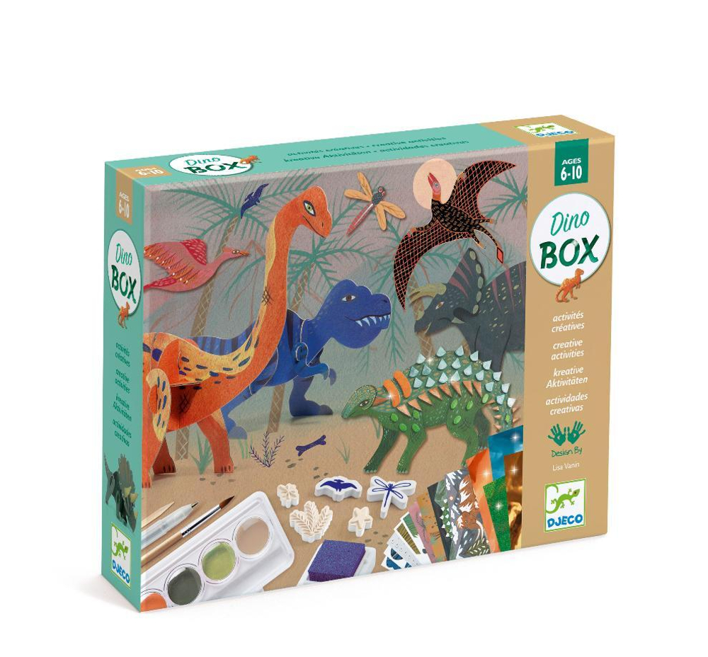 Набор для творчества Djeco «Dino Box»