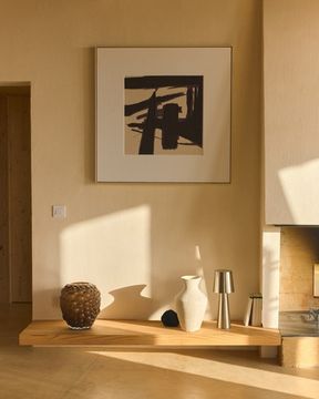 Ваза Mure из коричневого стекла, 30 см