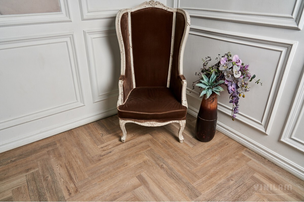 SPC Ламинат VINILAM PARQUET HERRINGBONE Паркет Северный