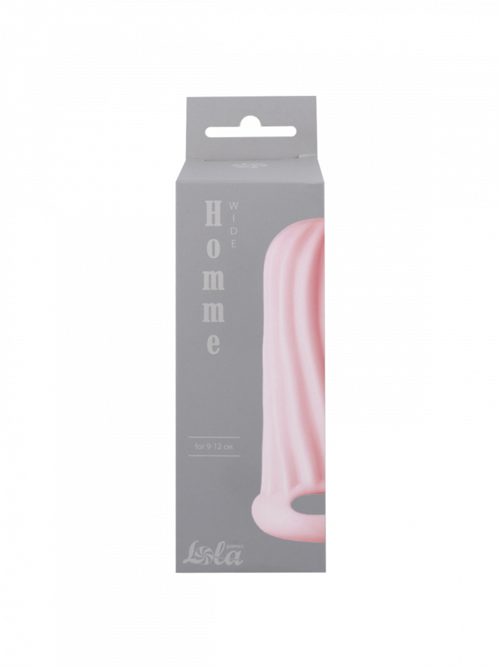 Фаллоудлинитель Homme Wide Pink для 9-12 см 7006-02lola