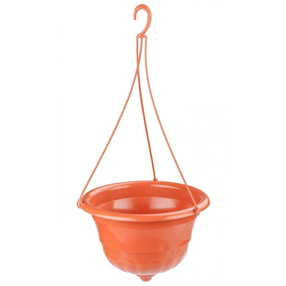 Горшок-кашпо Грация 4,5л подвесной, коричневый