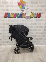 Коляска прогулочная Babalo 2023 точки (черная рама)