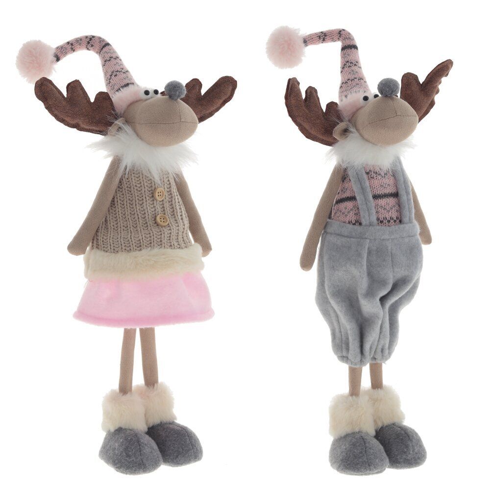 GAEM Игрушка набивная "Олень", L18 W13 H56/34 см, 2в.