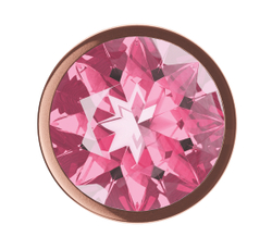 Анальная Пробка Diamond Quartz Shine L Розовое Золото 4023-02lola