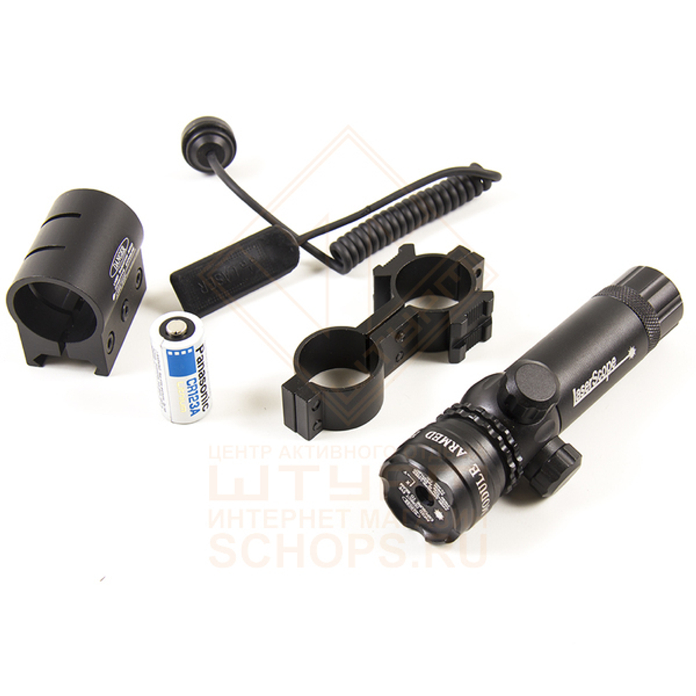 ЛЦУ LaserScope 4G с выносной кнопкой 30mw, Green