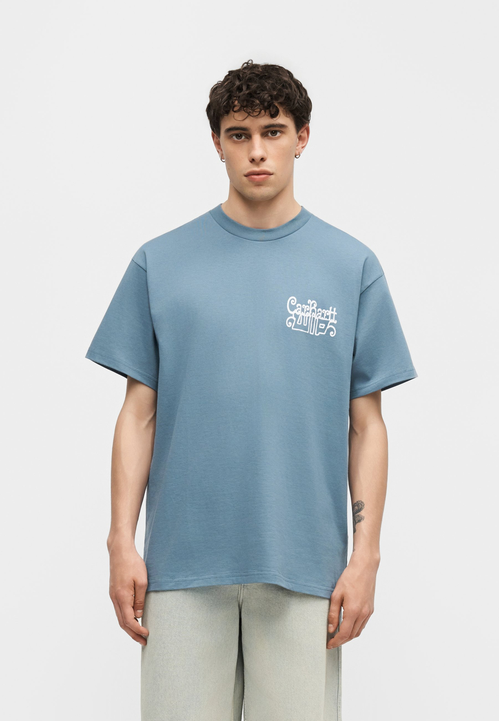 Carhartt WIP Футболка с принтом - Синий