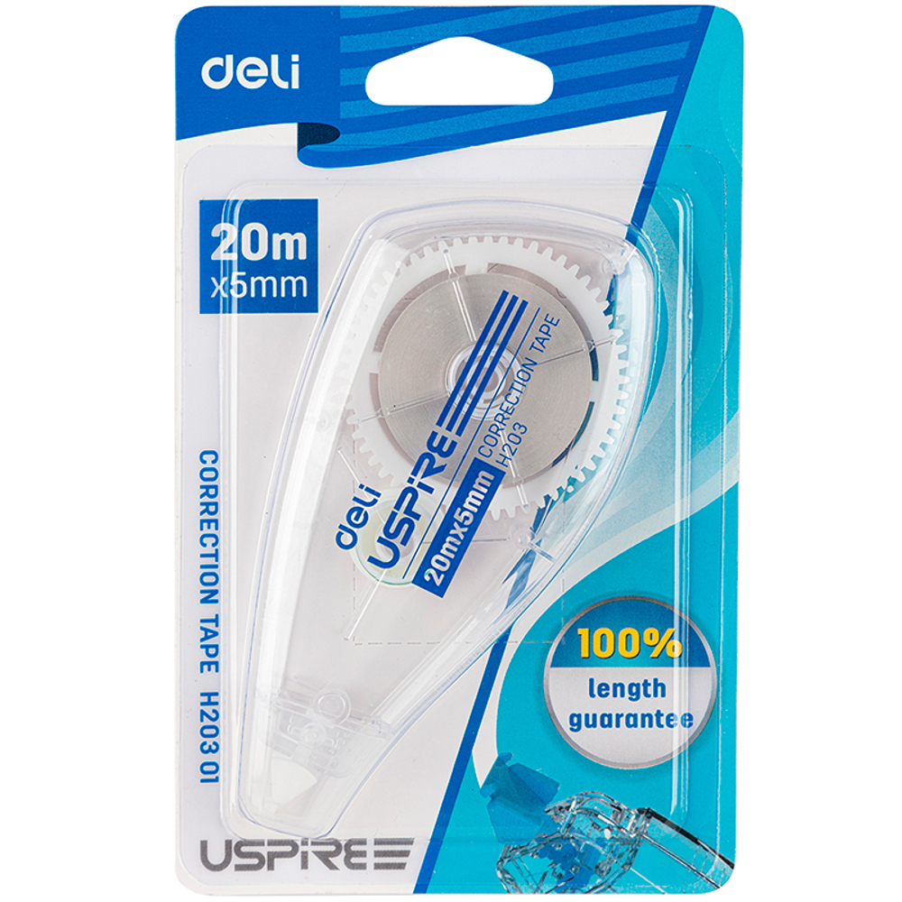 Корректирующий роллер DELI "Uspire",  5 мм х 20 м