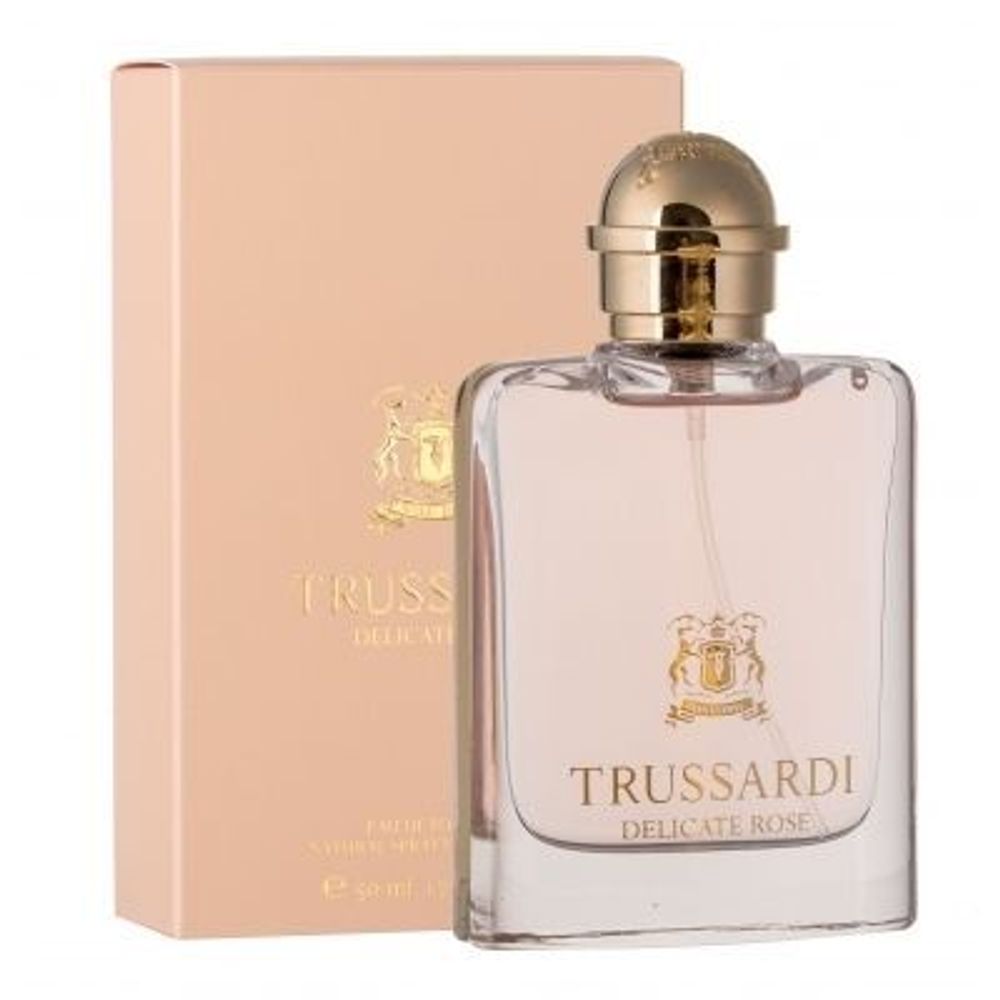 Trussardi Delicate Rose Туалетная вода жен, 50 мл