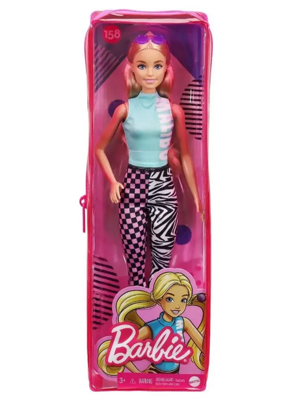 Кукла Барби Игра с модой Fashionistas GRB50