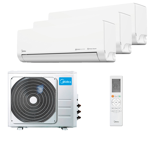 Мультисплит система на 3 комнаты Midea MMES1S-09FRN8G1 x 3 / M3OA-27HFN8-Q1