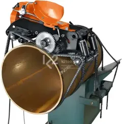 Труборез Fein RSG EX 1500 A с расширенным комплектом оборудования для отрезных работ и фрезерования кромки под сварку