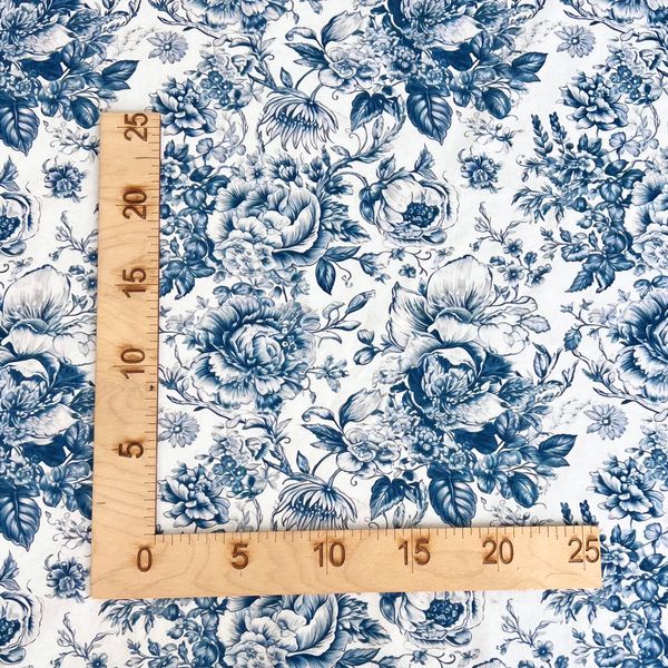 ТУАЛЬ ДЕ ЖУИ, ЦВЕТЫ, 100% хлопок 2