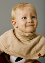 Зимний комплект шапка с манишкой