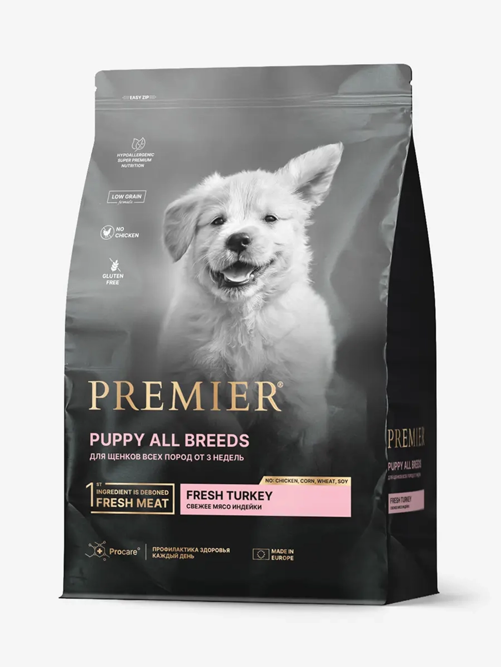 Premier Puppy All Breeds для щенков (Индейка)