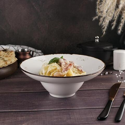 Тарелка глубокая 250 мл d 20,5 см h8 см для пасты   Noble [1]