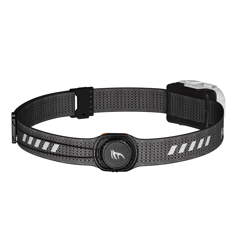 Фонарь Fenix налобный HL18R-T, белый с черным ремешком