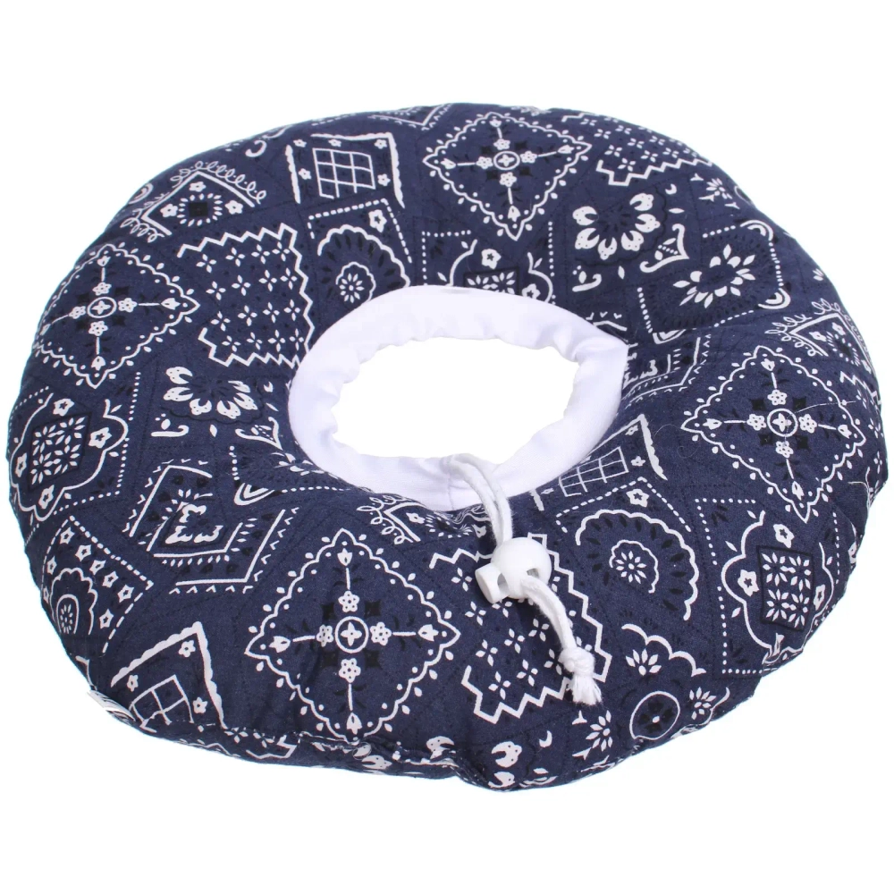 Воротник ветеринарный на кулиске «ЛЮБИМЫЙ БРО», классика, р M, окружность шеи 17-27см (лейбл)