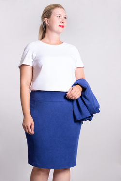 Юбка женская 3784ЛП, василёк #366Вас013784ЛП