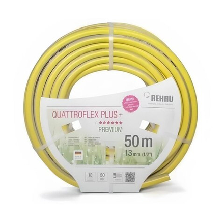 Rehau Шланг поливочный QUATTROFLEX PLUS 1" (50 метров)